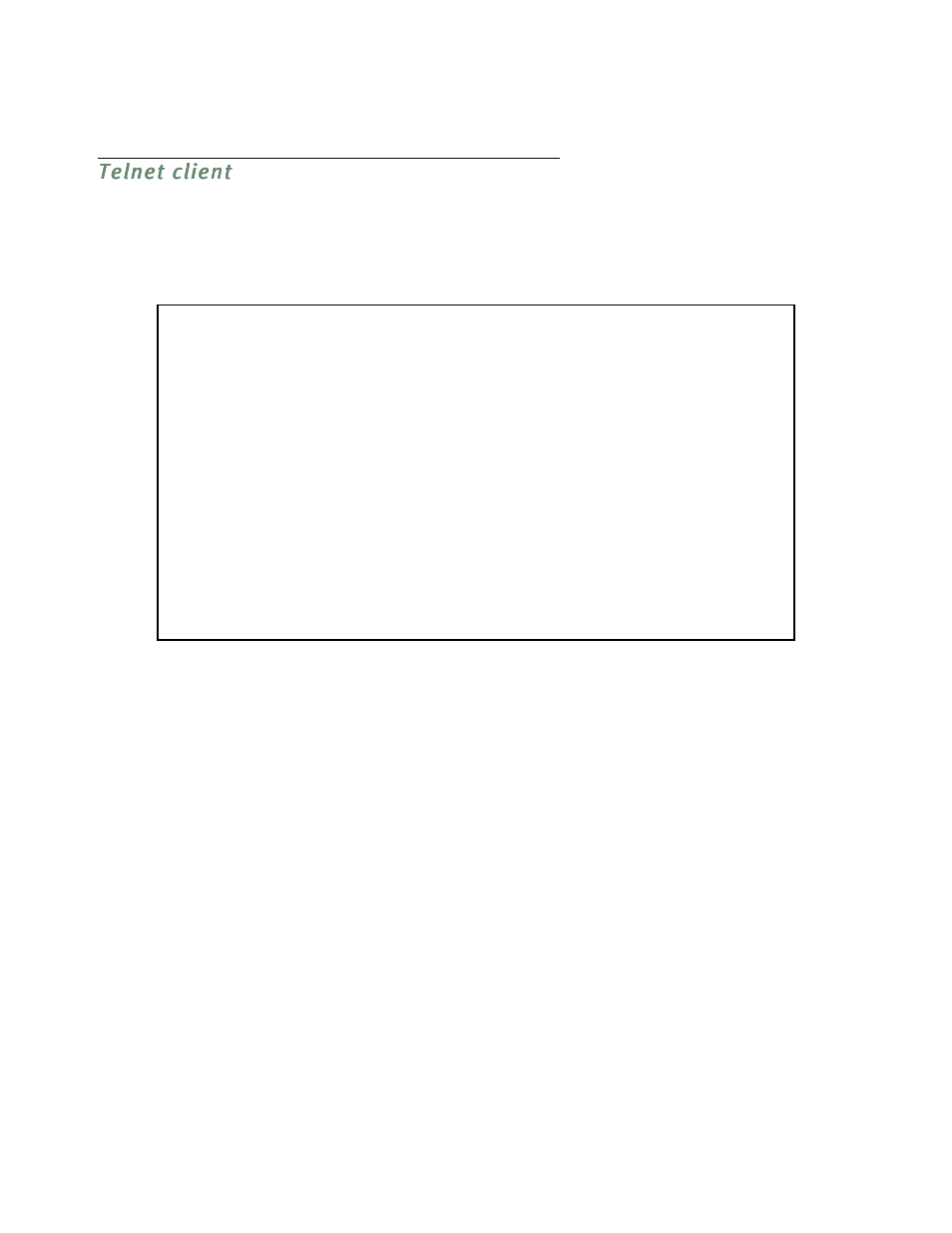 Telnet client, Telnet client -6 | Netopia R5300 User Manual | Page 222 / 290