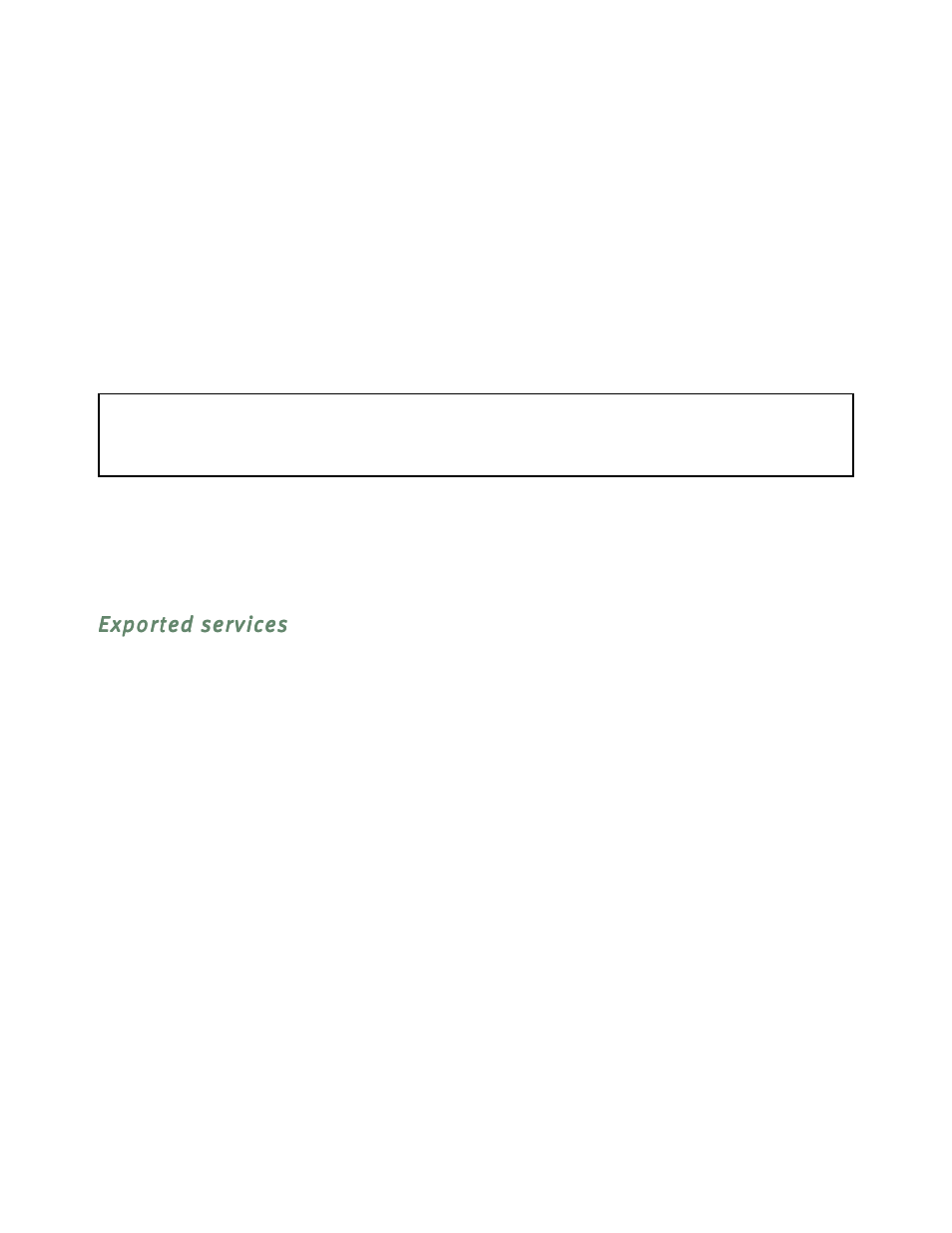 Exported services | Netopia R5300 User Manual | Page 257 / 290