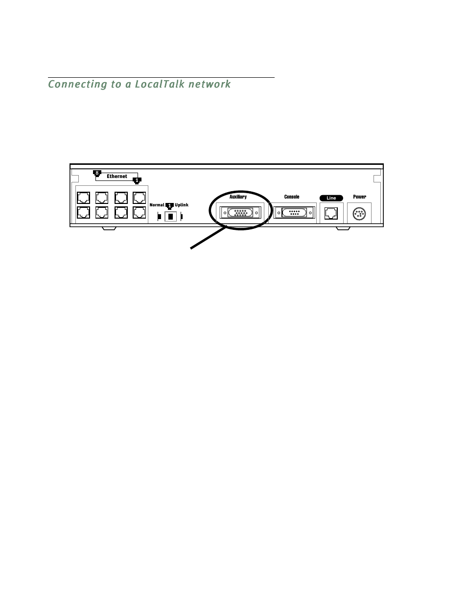 Connecting to a localtalk network, Connecting to a localtalk network -5 | Netopia R5300 User Manual | Page 31 / 290