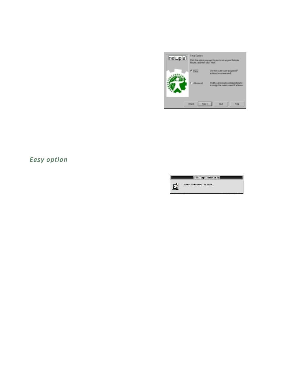 Easy option, Easy option -4 | Netopia R5300 User Manual | Page 36 / 290