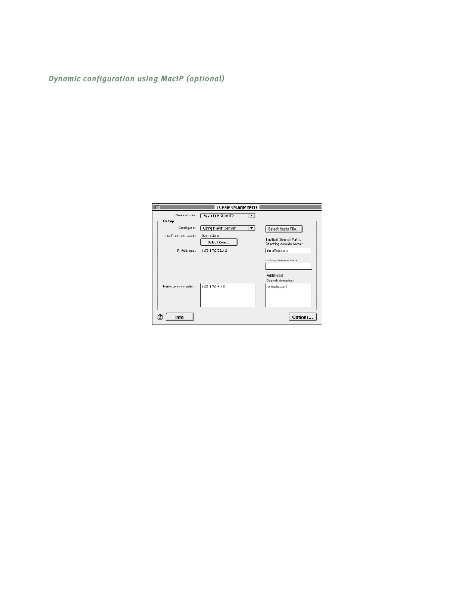 Dynamic configuration using macip (optional) | Netopia R5300 User Manual | Page 44 / 290