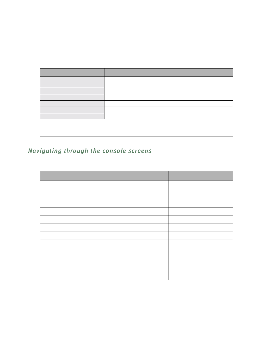 Navigating through the console screens, Navigating through the console screens -4 | Netopia R5300 User Manual | Page 50 / 290