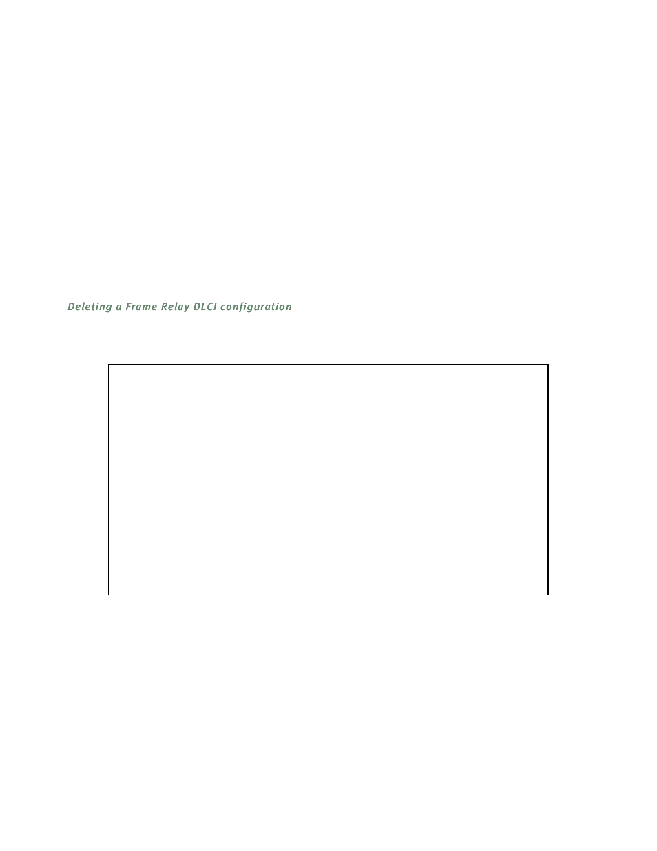 Deleting a frame relay dlci configuration | Netopia R5300 User Manual | Page 75 / 290