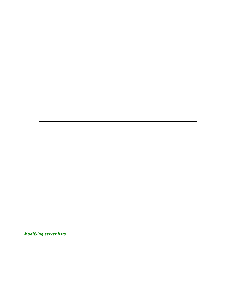 Modifying server lists | Netopia R2020 User Manual | Page 141 / 312