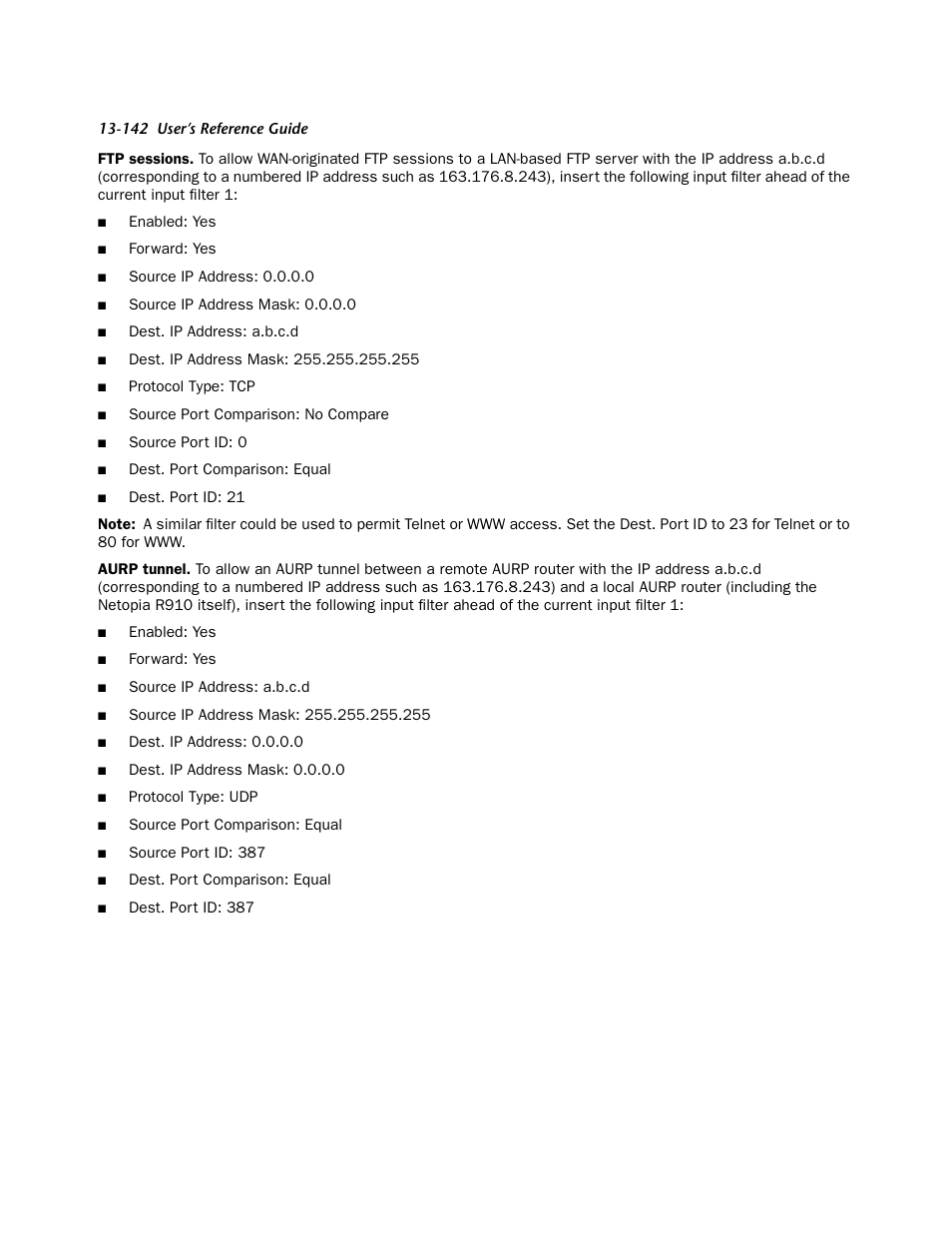 Netopia R910 User Manual | Page 142 / 209