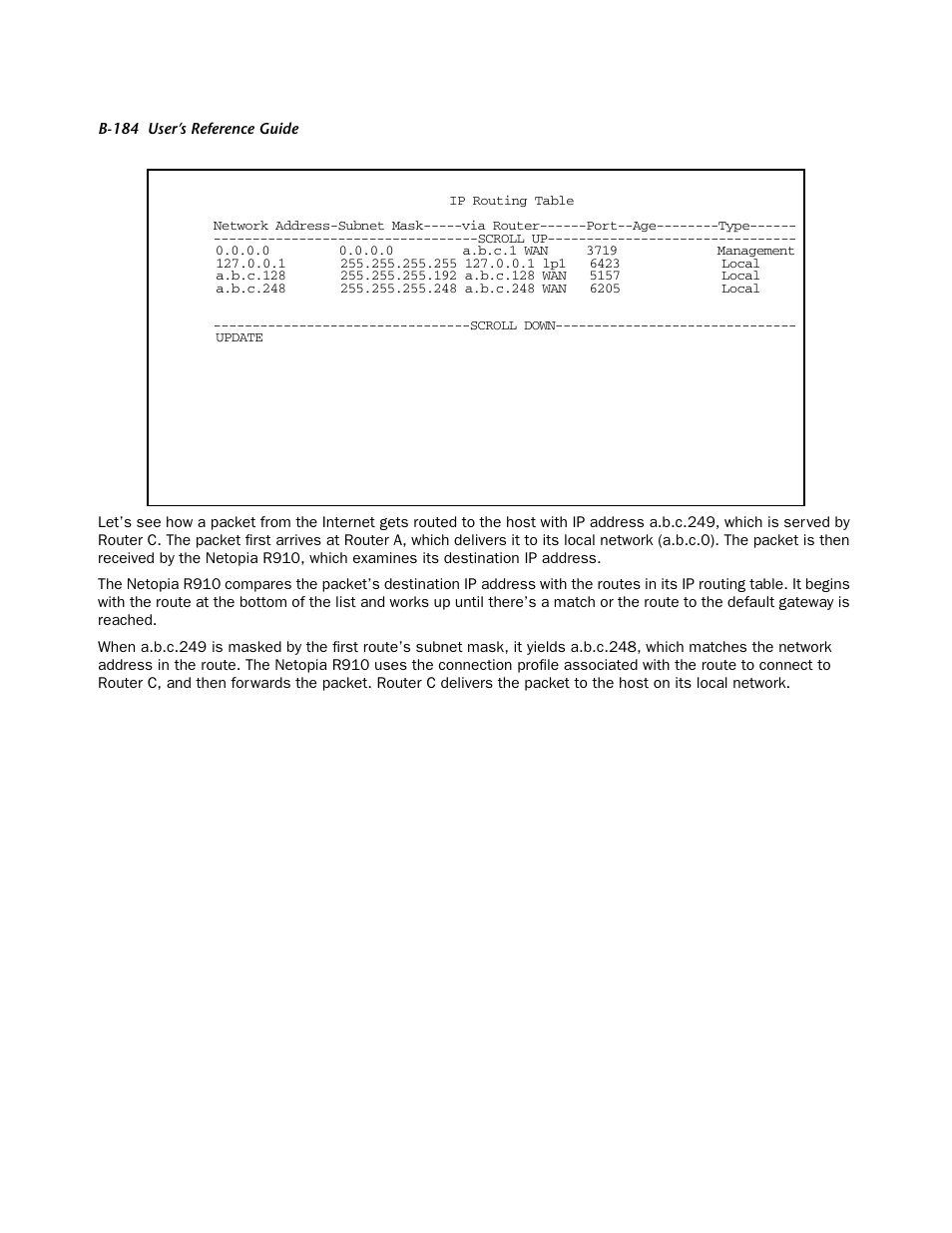 Netopia R910 User Manual | Page 184 / 209