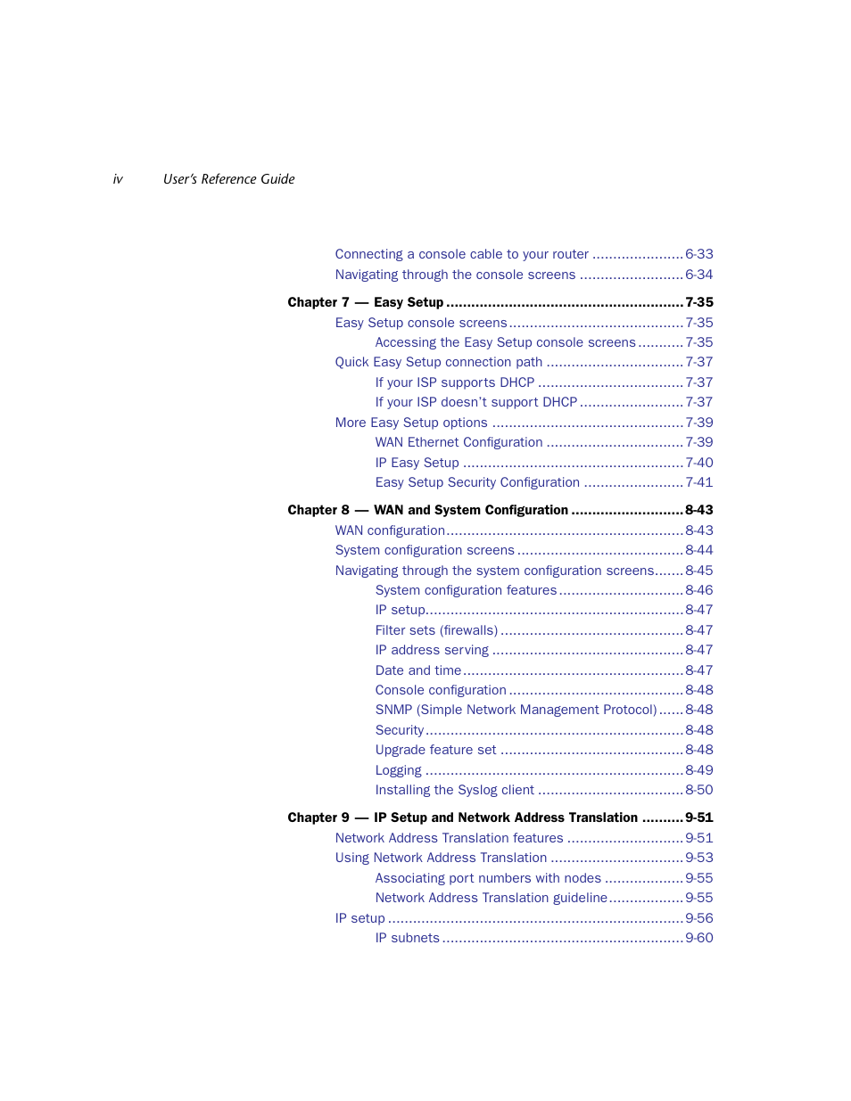 Netopia R910 User Manual | Page 4 / 209