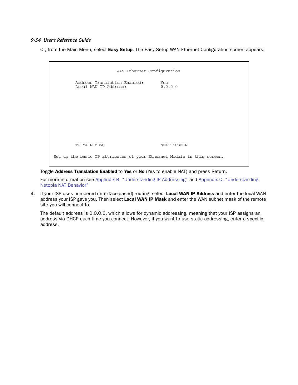 Netopia R910 User Manual | Page 54 / 209