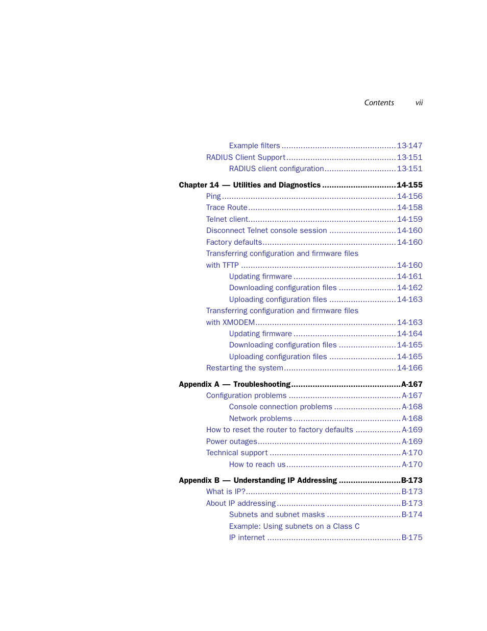 Netopia R910 User Manual | Page 7 / 209