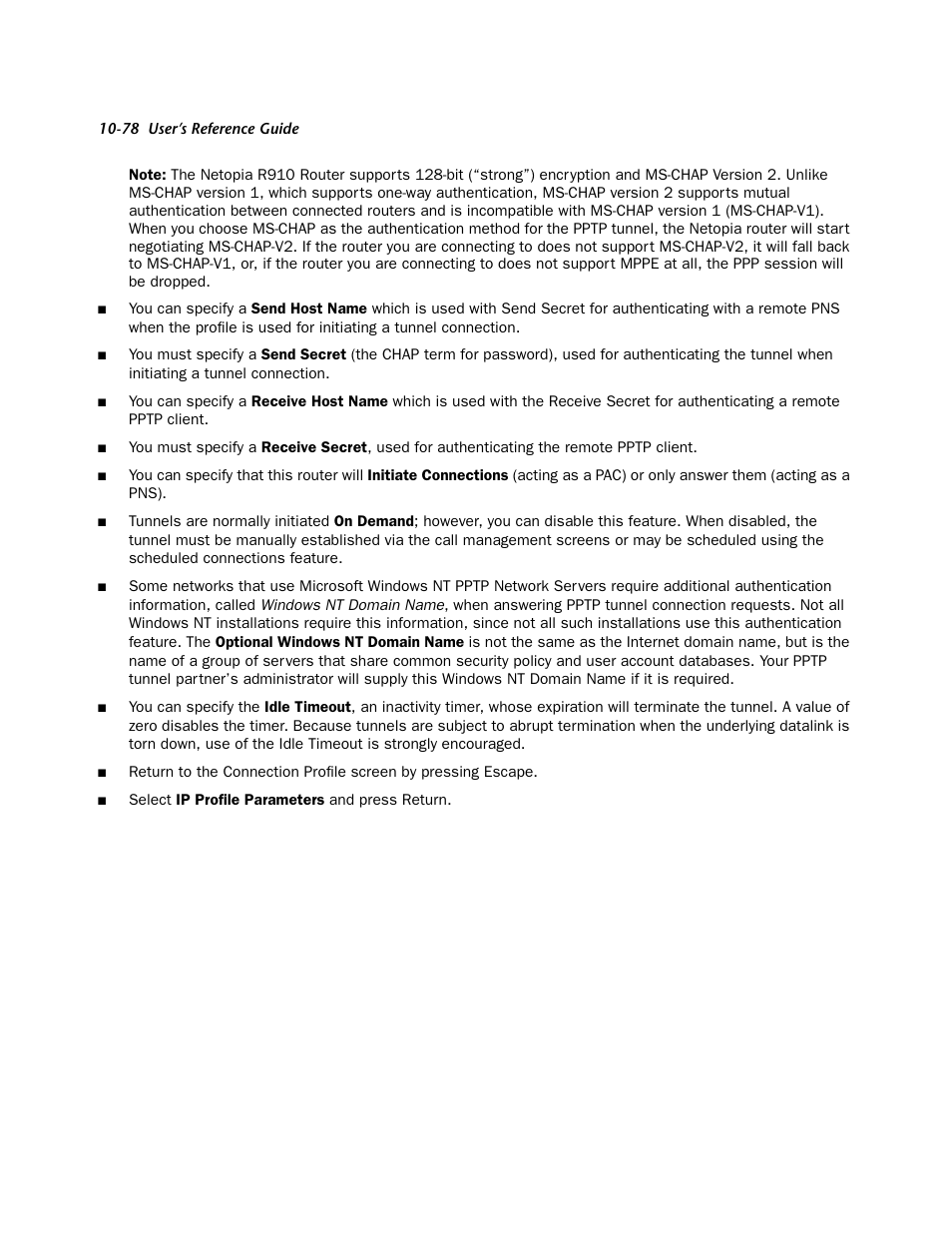 Netopia R910 User Manual | Page 78 / 209