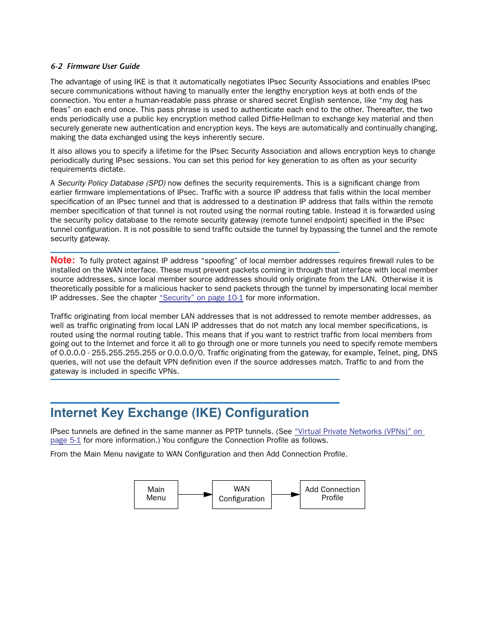 Internet key exchange (ike) configuration, Internet key exchange (ike) configuration -2, Internet key exchange (ike) conﬁguration | Netopia 3300 User Manual | Page 168 / 334