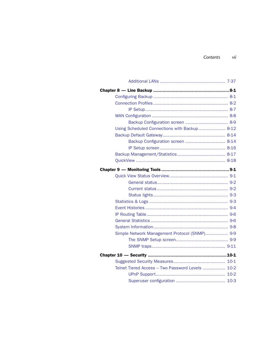 Netopia 3300 User Manual | Page 7 / 334