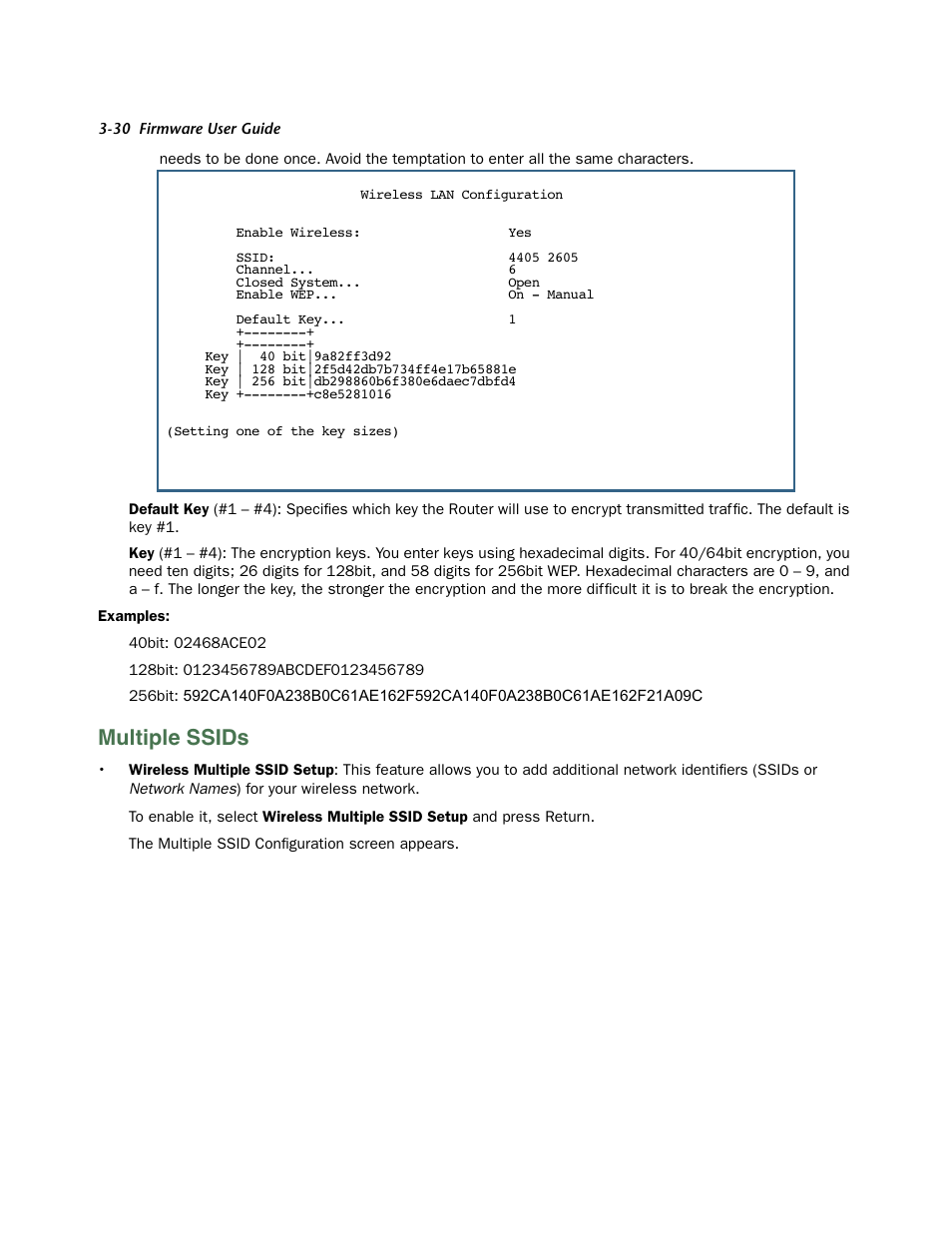 Multiple ssids, Multiple ssids -30 | Netopia 3300 User Manual | Page 74 / 334