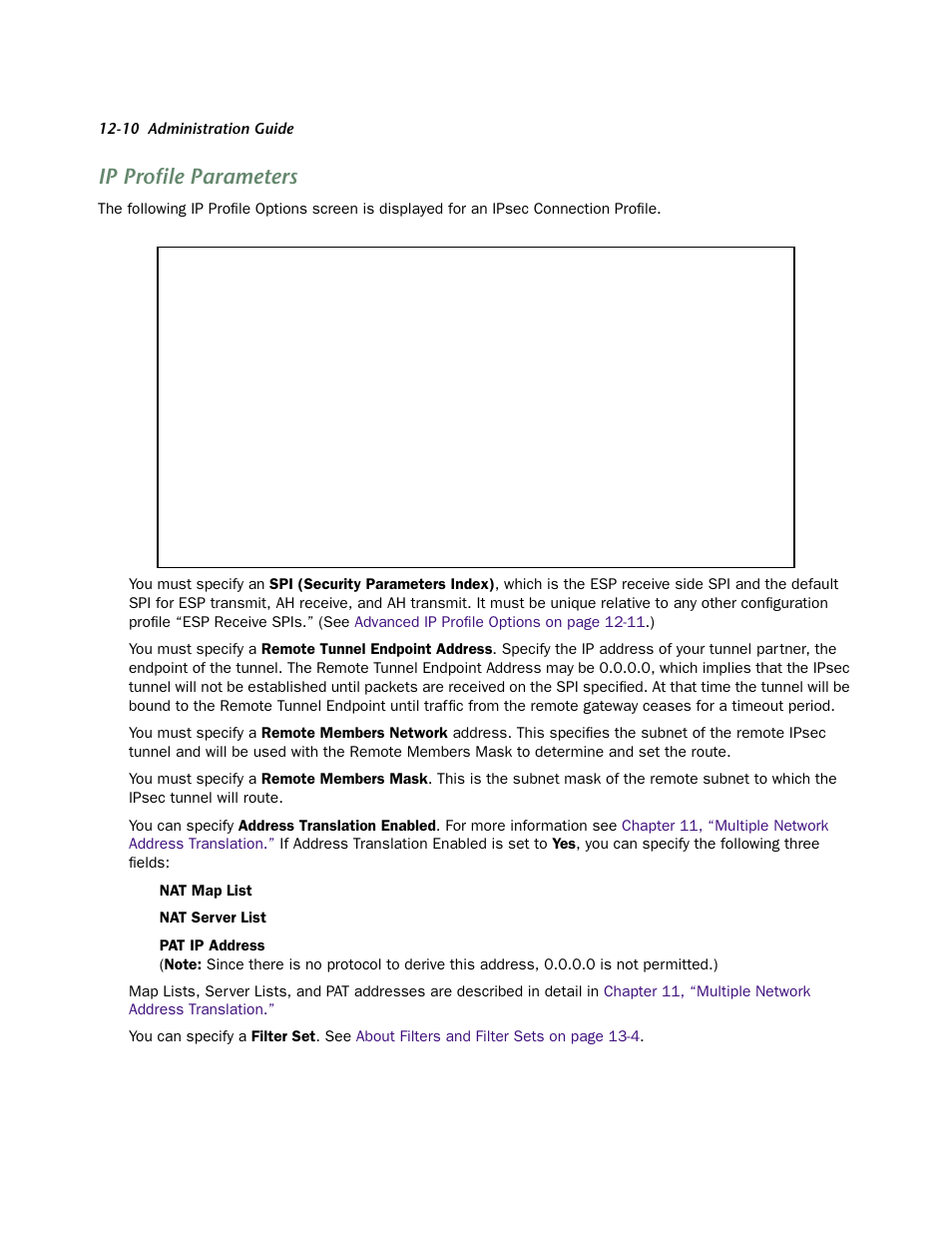 Ip profile parameters, Ip profile parameters -10 | Netopia 4752 User Manual | Page 152 / 284