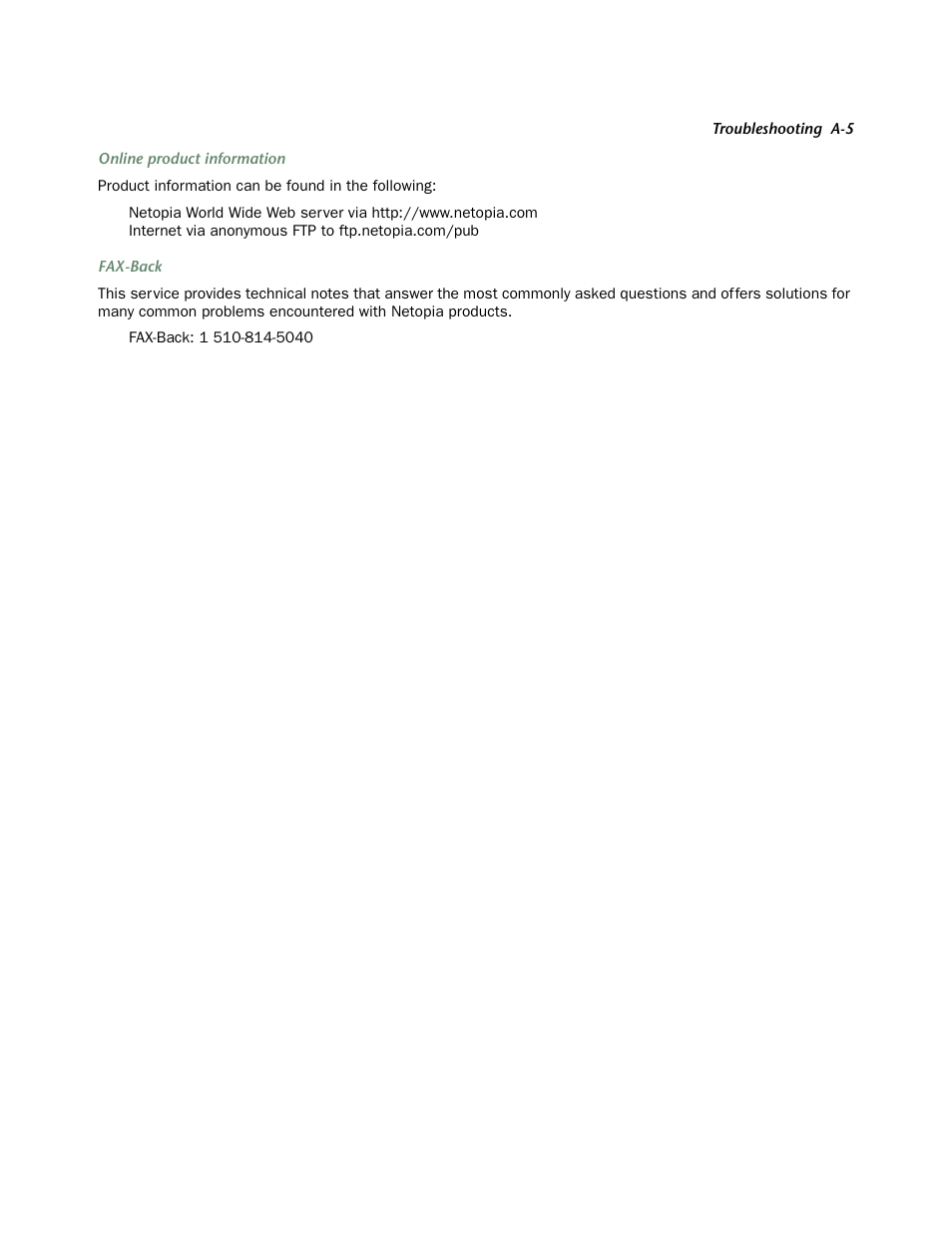 Netopia 4752 User Manual | Page 241 / 284