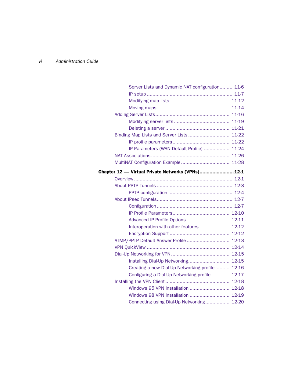 Netopia 4752 User Manual | Page 6 / 284