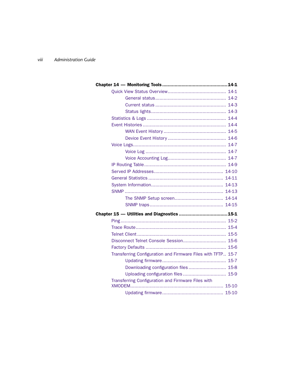 Netopia 4752 User Manual | Page 8 / 284