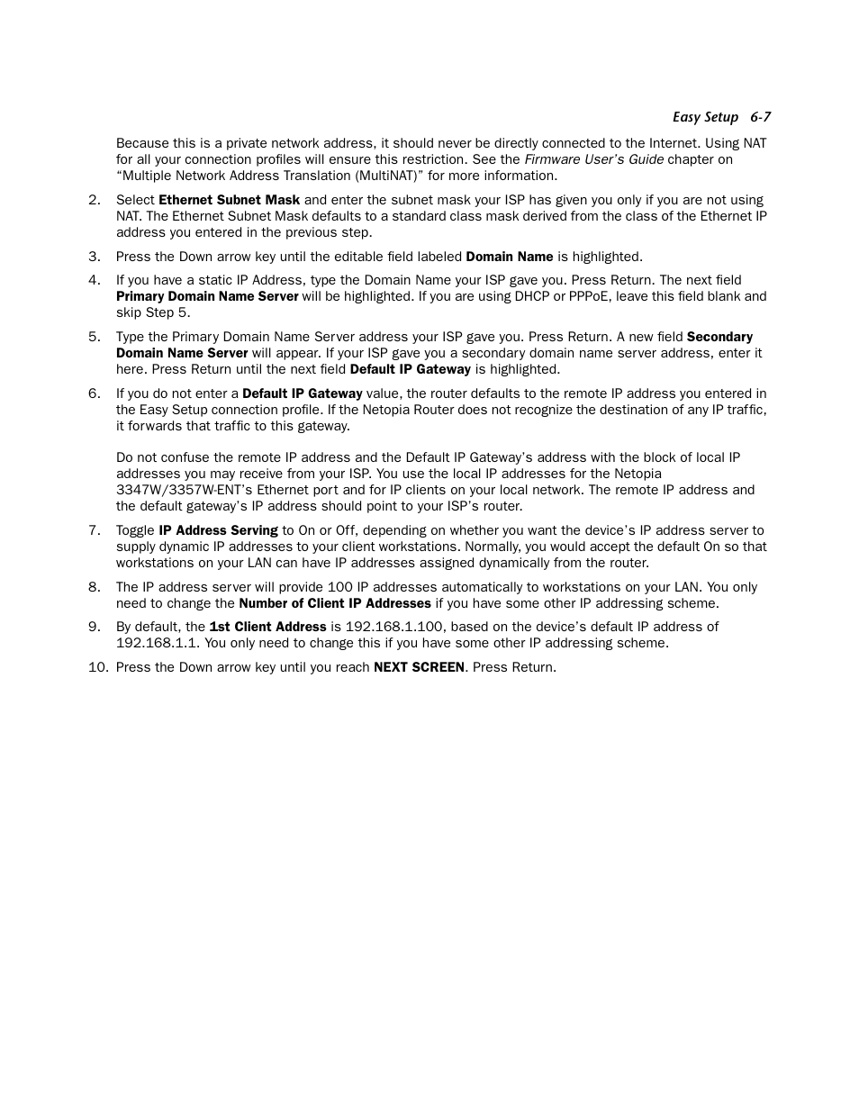 Netopia 3347W User Manual | Page 31 / 44