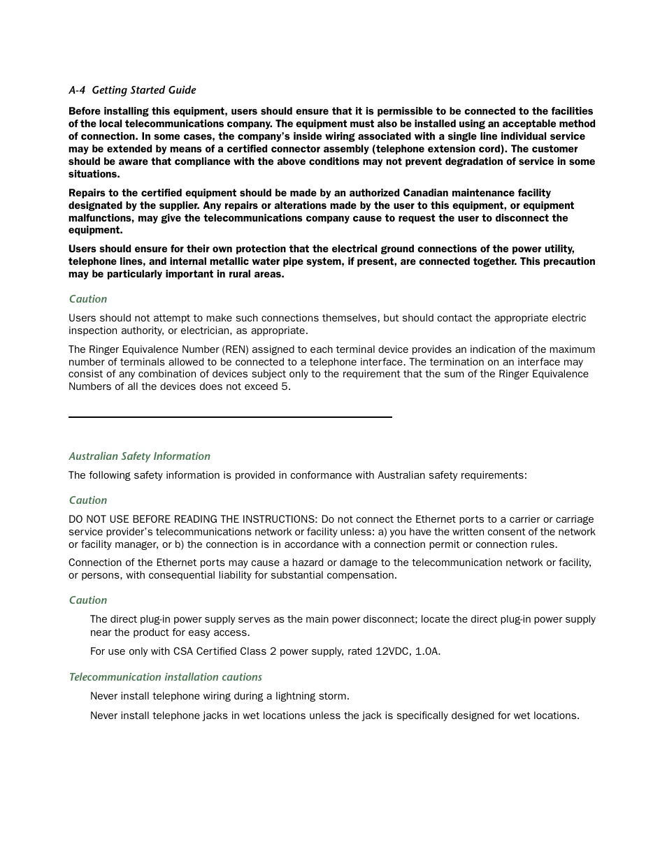 Important safety instructions | Netopia 3347W User Manual | Page 42 / 44