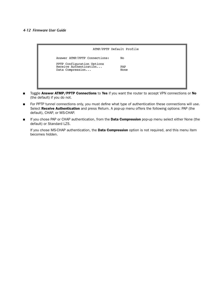 Netopia Firmware 4000-Series User Manual | Page 114 / 314