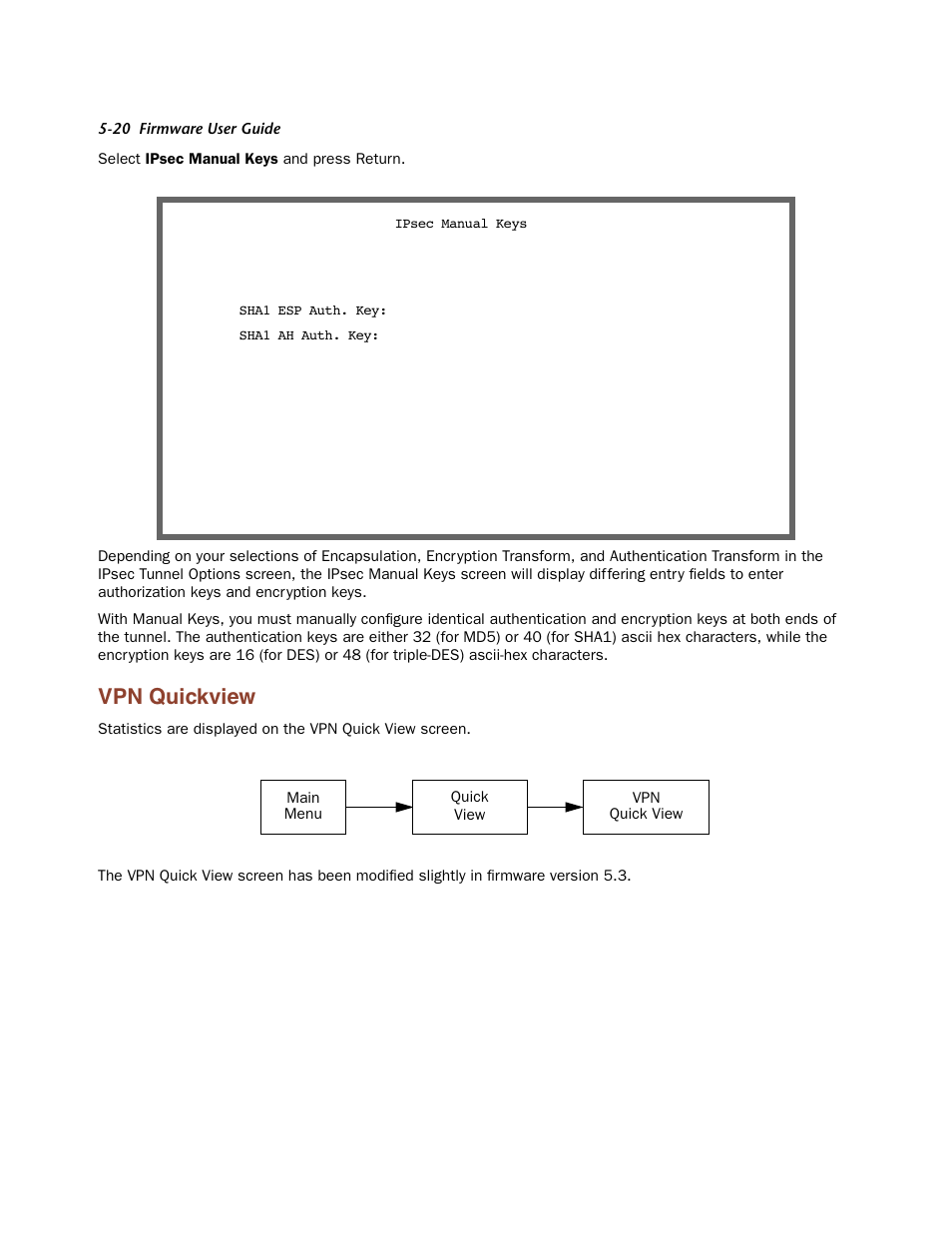 Vpn quickview, Vpn quickview -20 | Netopia Firmware 4000-Series User Manual | Page 150 / 314