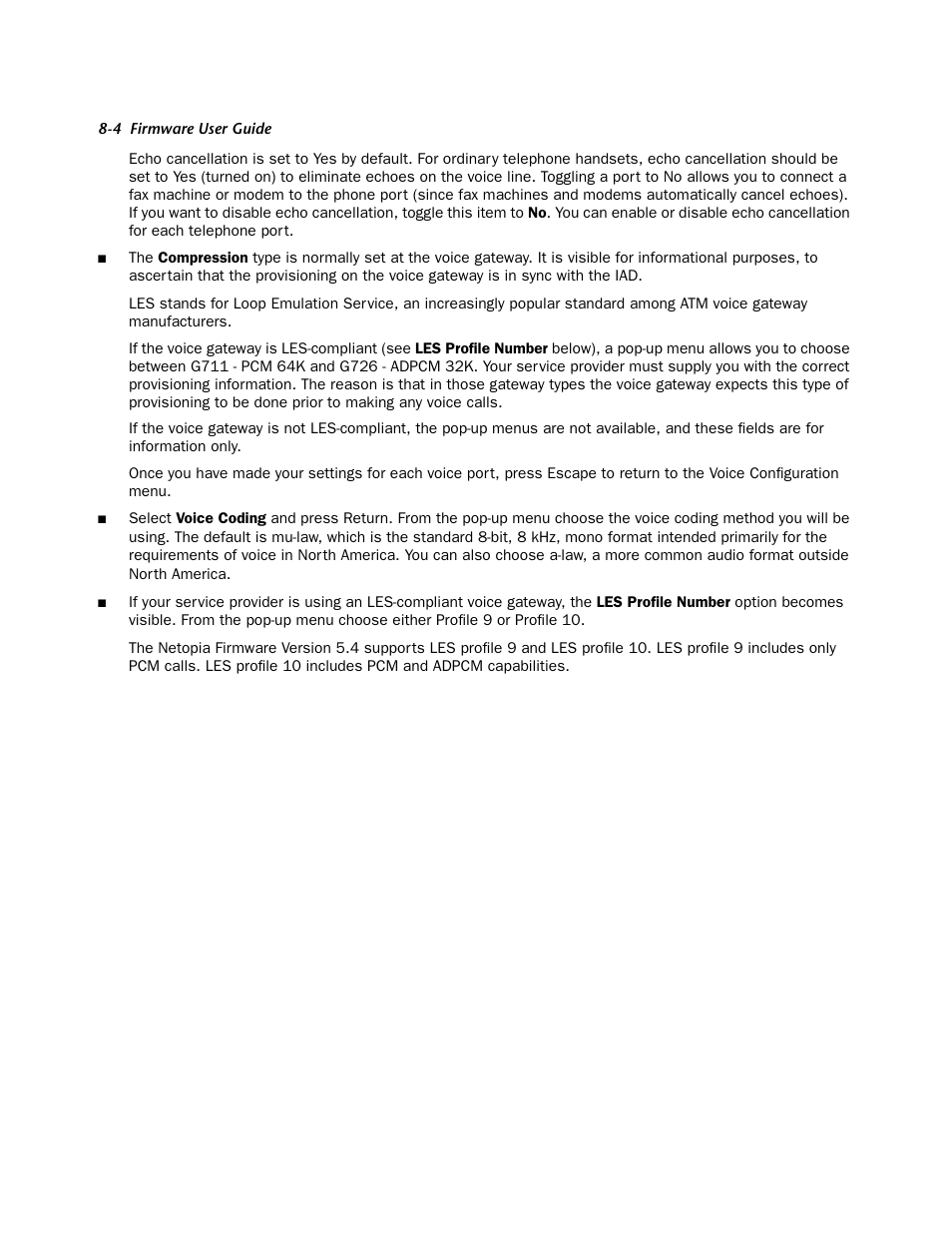 Netopia Firmware 4000-Series User Manual | Page 210 / 314
