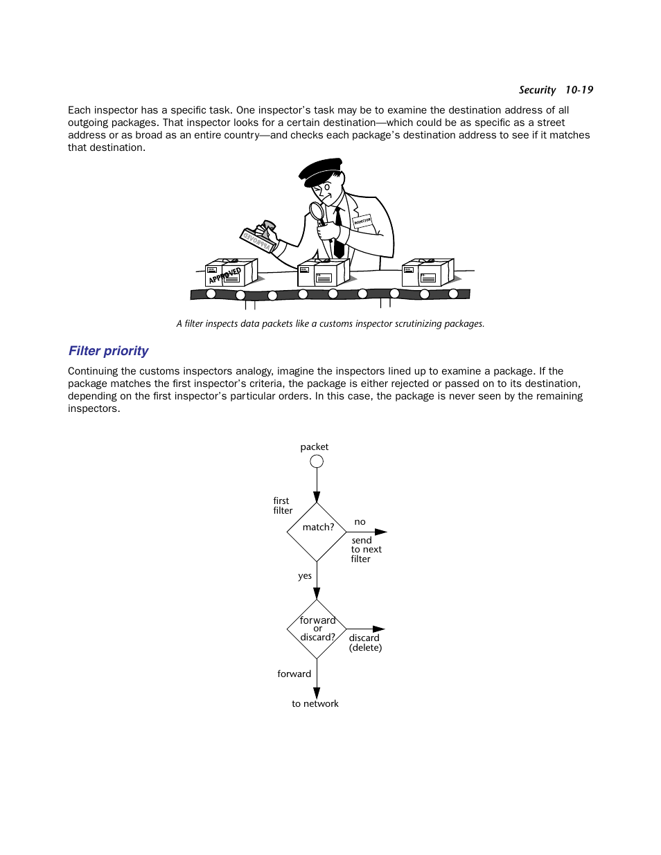 Filter priority, For ward | Netopia Firmware 4000-Series User Manual | Page 243 / 314