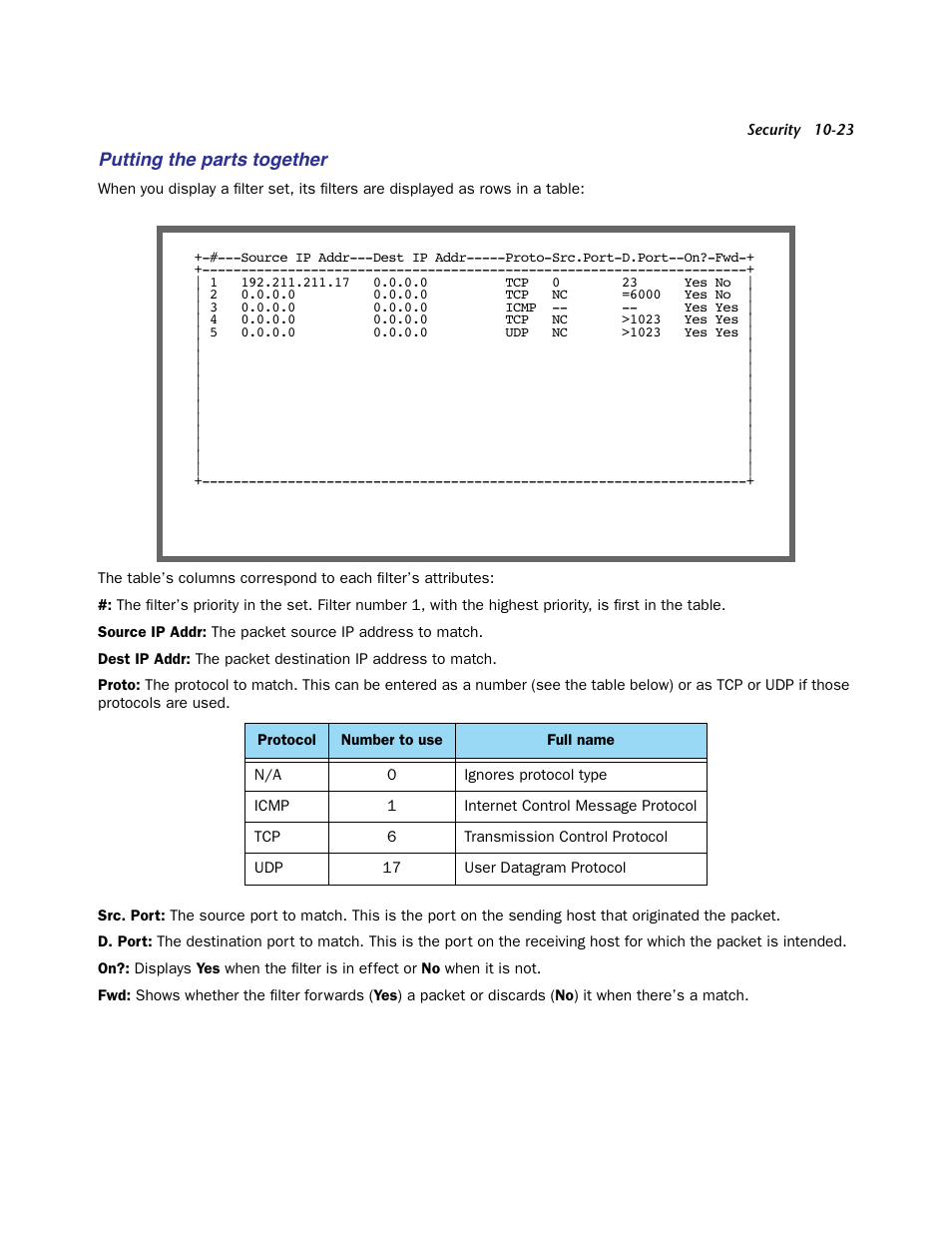 Putting the parts together | Netopia Firmware 4000-Series User Manual | Page 247 / 314