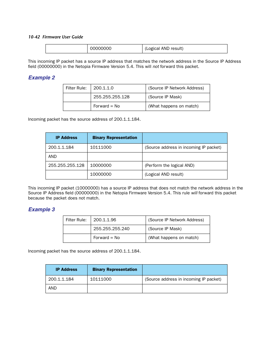 Example 2, Example 3 | Netopia Firmware 4000-Series User Manual | Page 266 / 314