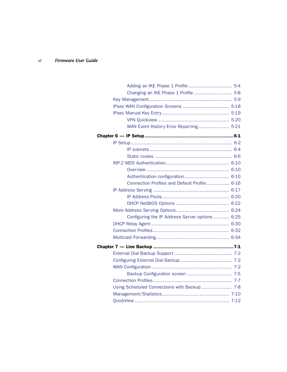 Netopia Firmware 4000-Series User Manual | Page 6 / 314