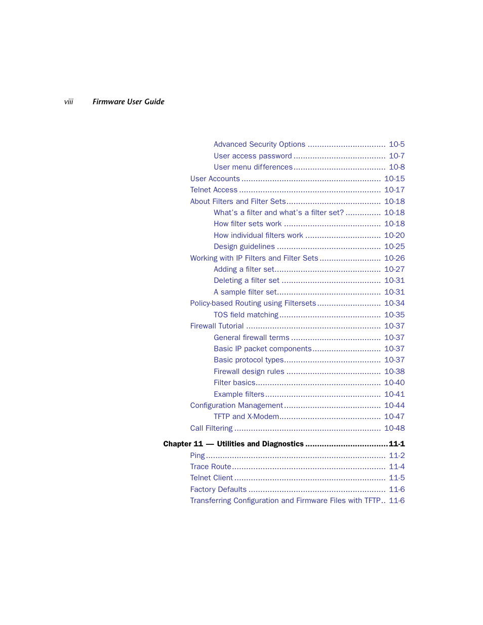 Netopia Firmware 4000-Series User Manual | Page 8 / 314