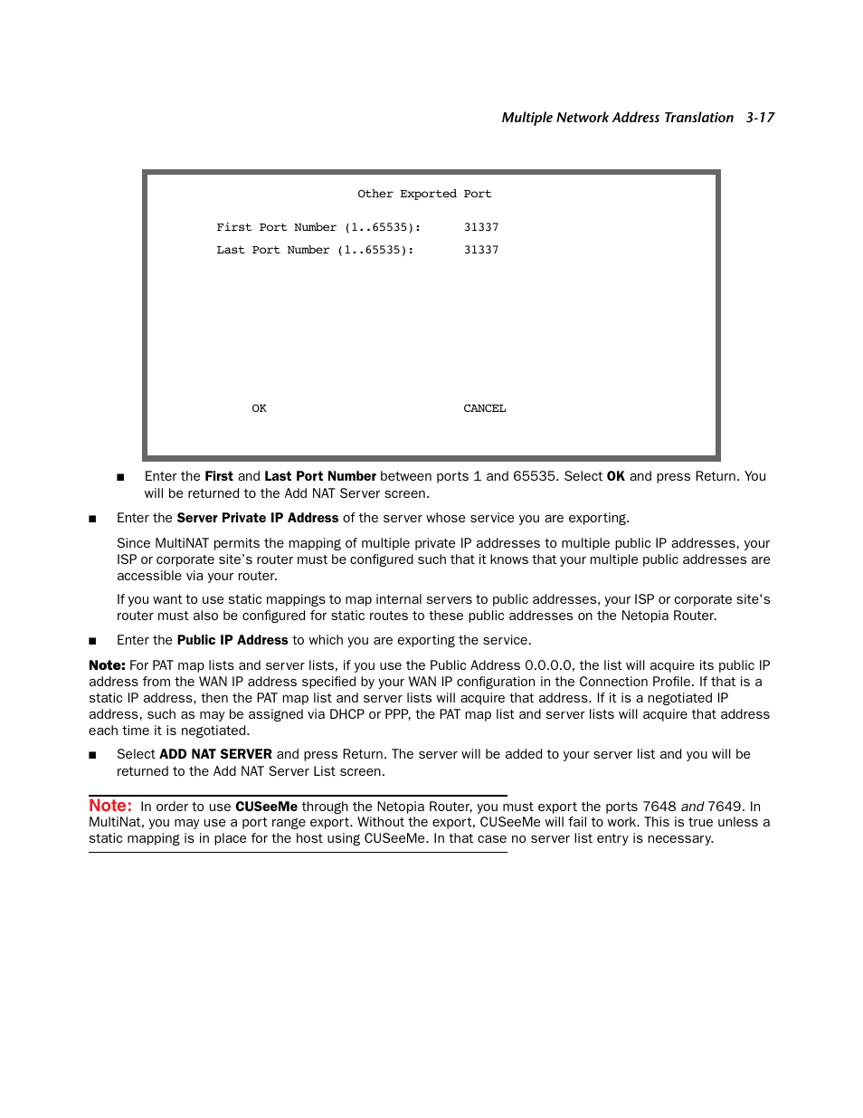 Netopia Firmware 4000-Series User Manual | Page 83 / 314