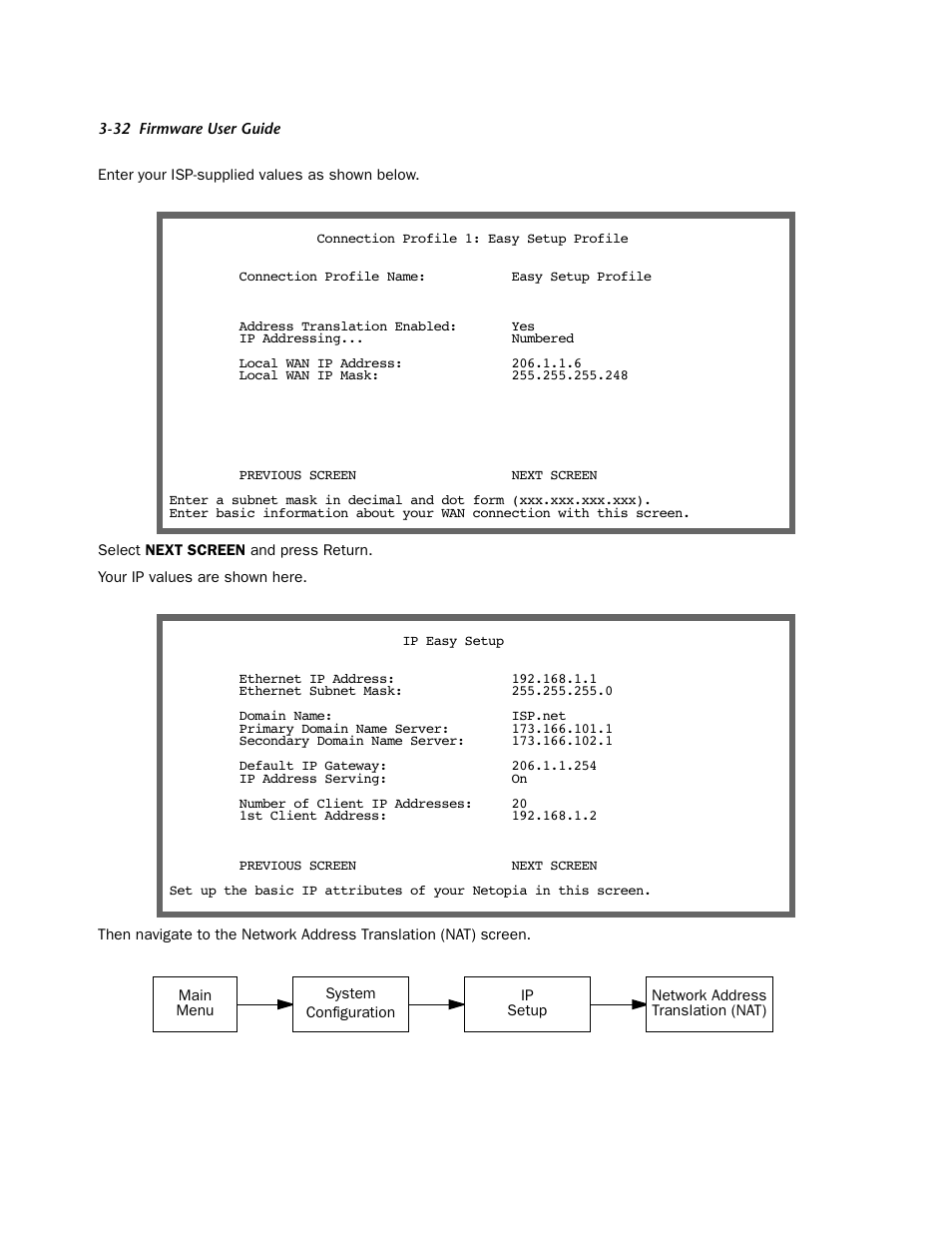 Netopia Firmware 4000-Series User Manual | Page 98 / 314