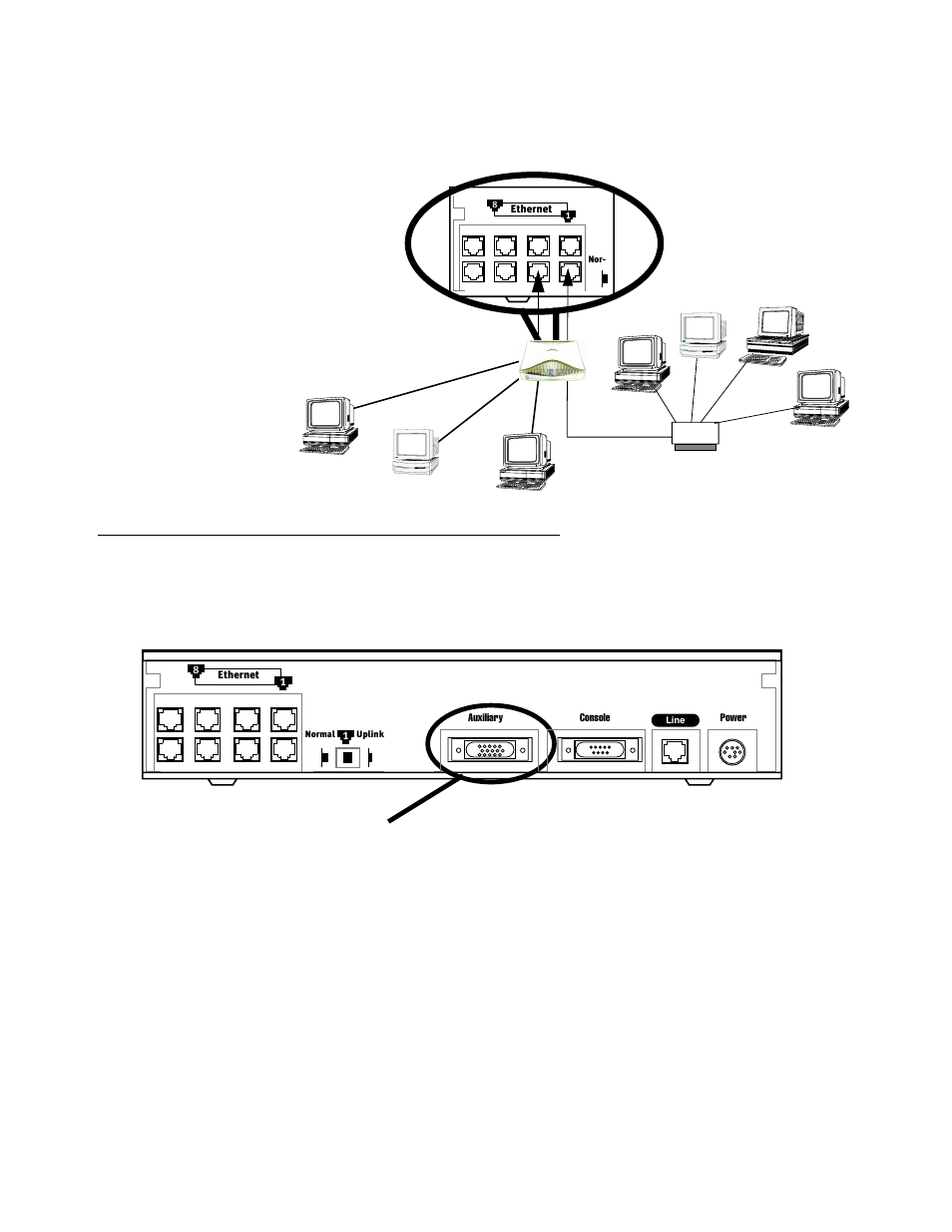 Adding an external modem, Adding an external modem -5, Nal modem. see | Netopia R7200 User Manual | Page 27 / 258