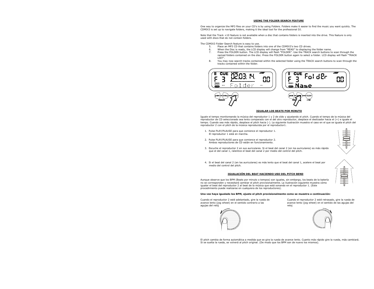 Numark Industries CDMIX3 User Manual | Page 13 / 33