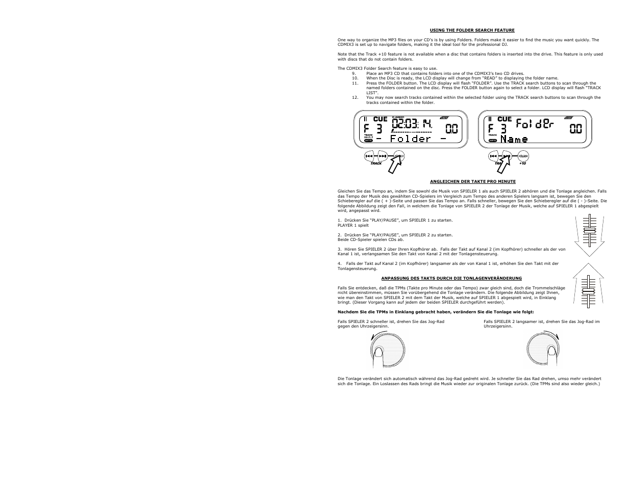 Numark Industries CDMIX3 User Manual | Page 20 / 33