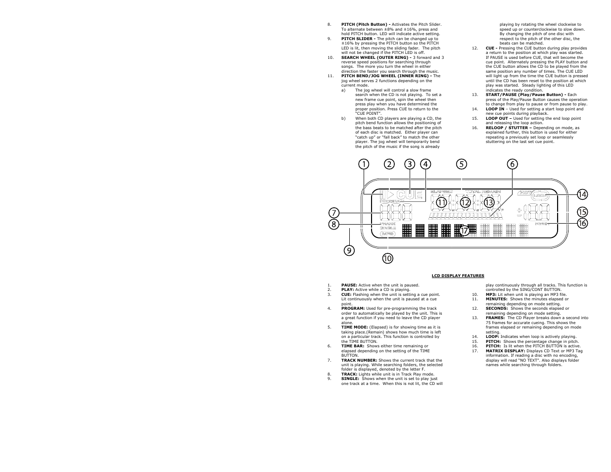 Numark Industries CDMIX3 User Manual | Page 4 / 33