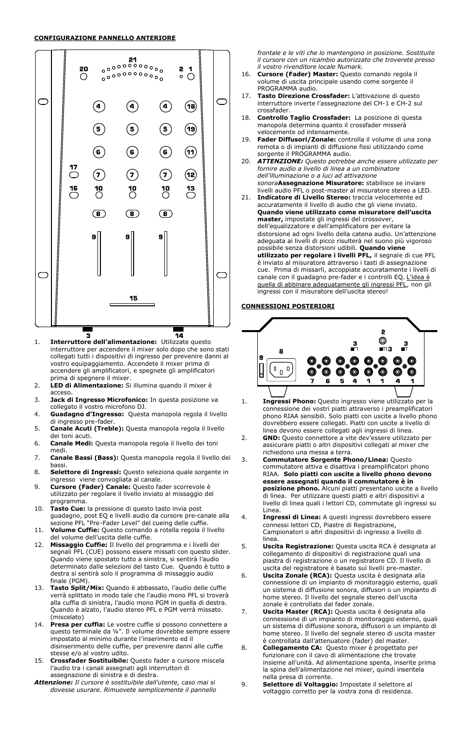 Numark Industries DM3050 User Manual | Page 12 / 13