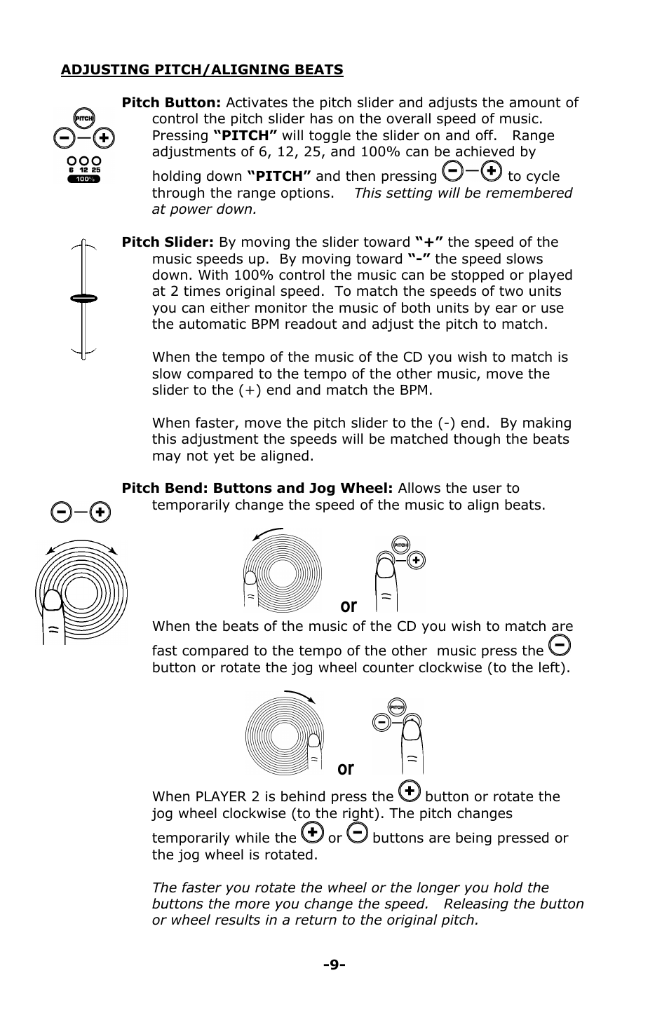 Numark Industries AXIS 9 User Manual | Page 21 / 36
