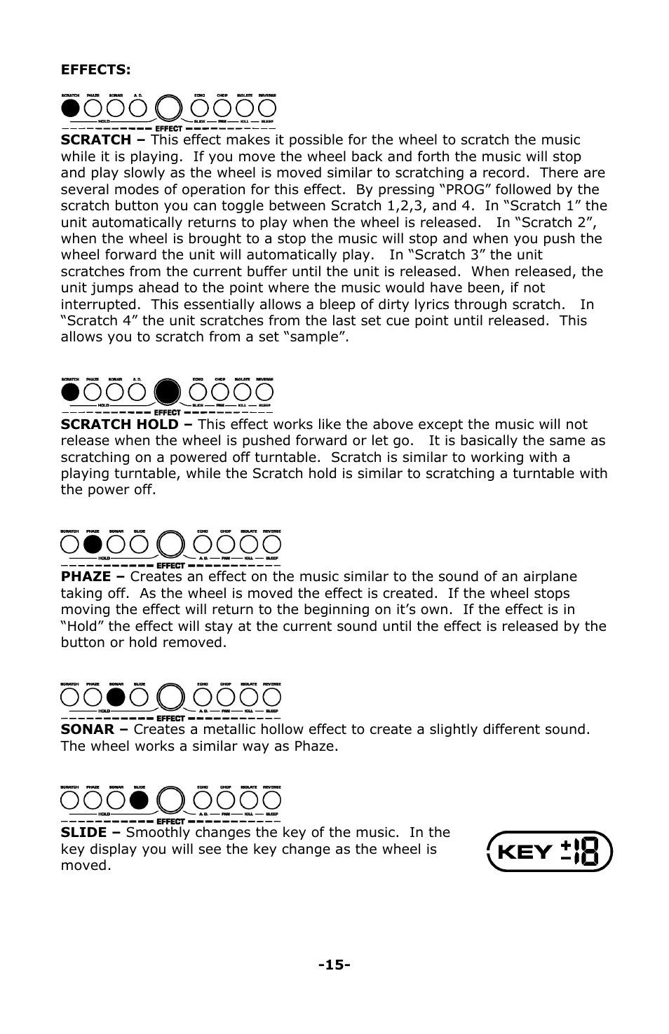 Numark Industries AXIS 9 User Manual | Page 27 / 36