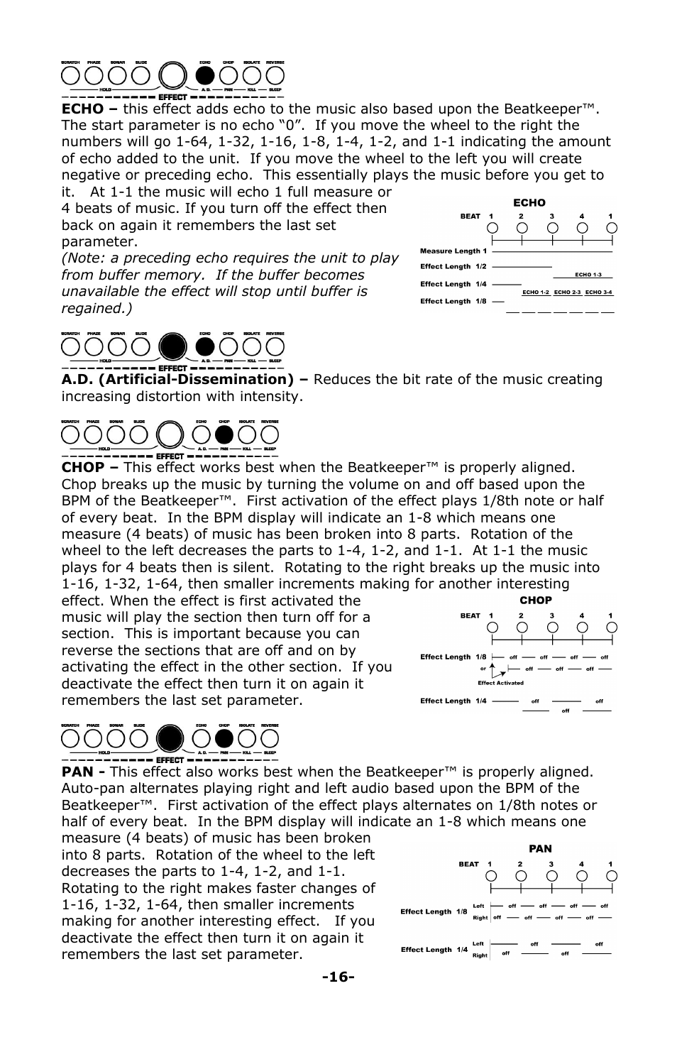 Numark Industries AXIS 9 User Manual | Page 28 / 36