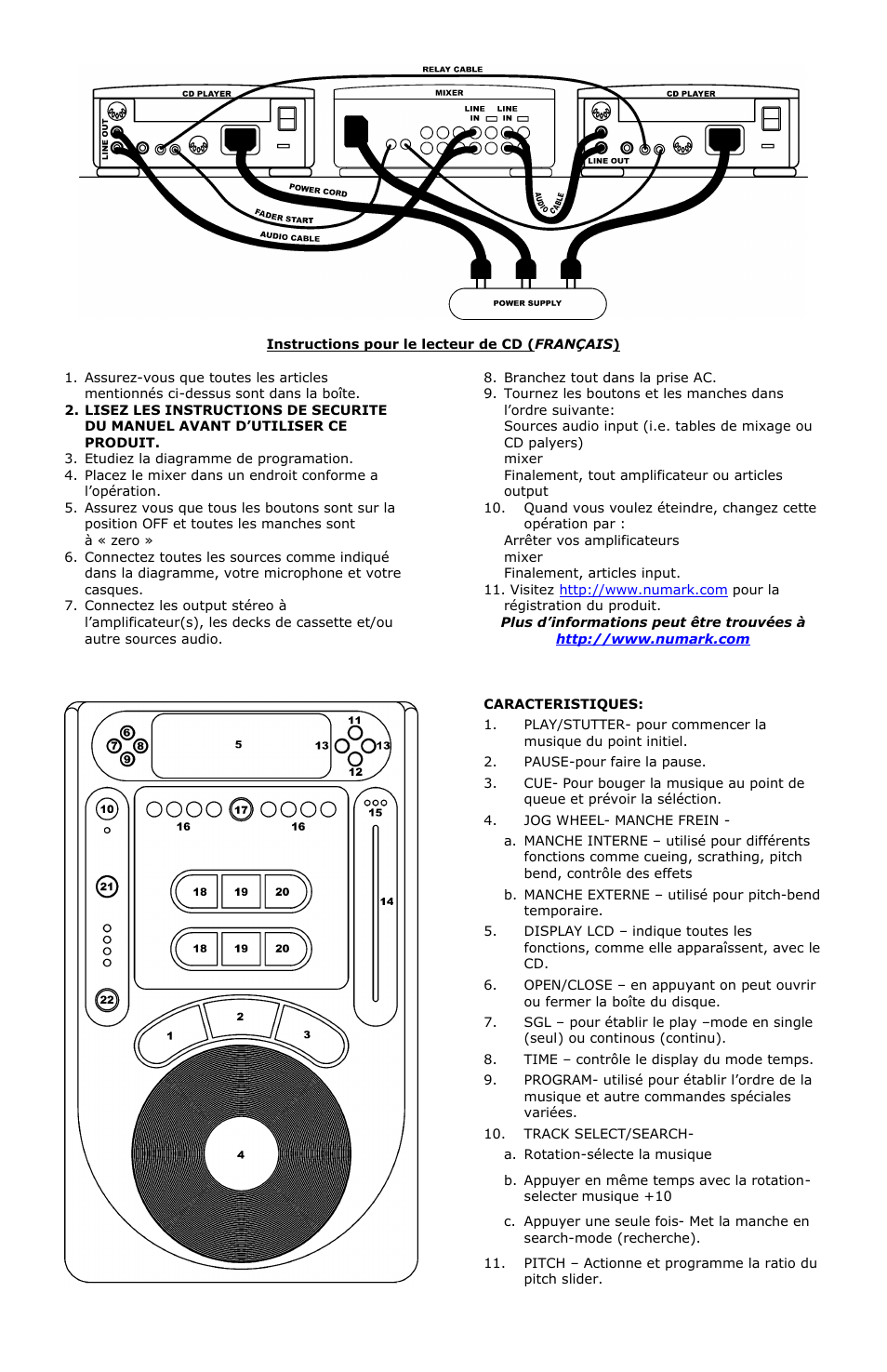 Numark Industries AXIS 9 User Manual | Page 6 / 36