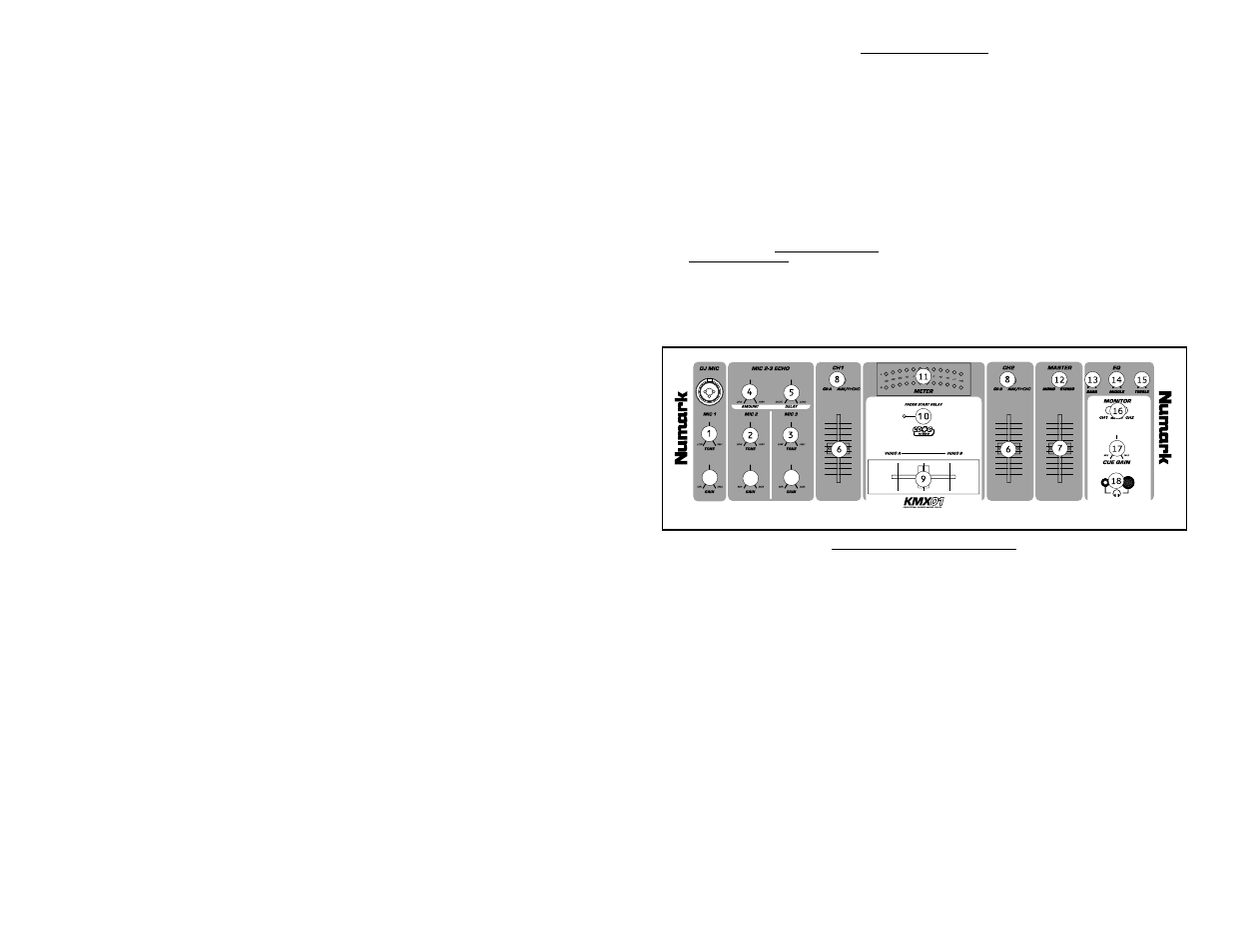 Numark Industries KMX01 User Manual | Page 25 / 36