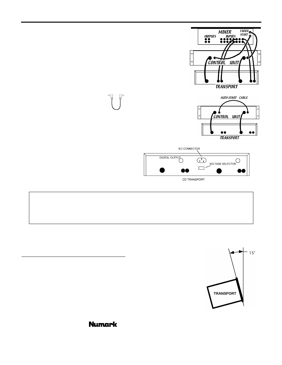 Connections, Mounting your cd player | Numark Industries PROFESSIONAL DUAL CDN-32S User Manual | Page 7 / 16