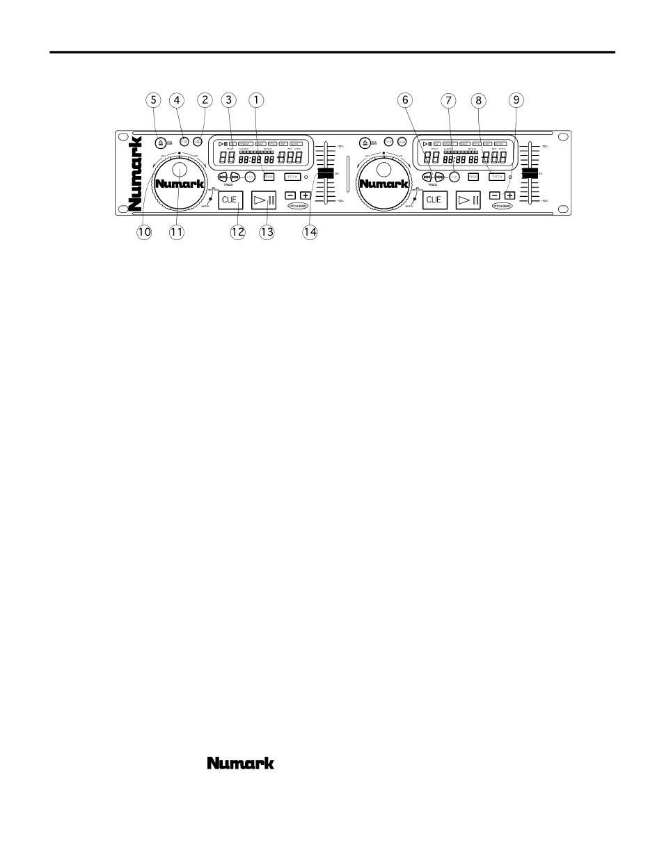 Description cdn-32s remote features | Numark Industries PROFESSIONAL DUAL CDN-32S User Manual | Page 8 / 16