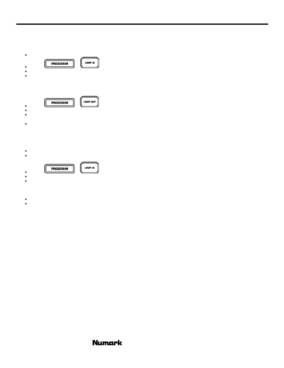 Cdn90, Cue/loop point storage and recall | Numark Industries CDN90 User Manual | Page 19 / 24