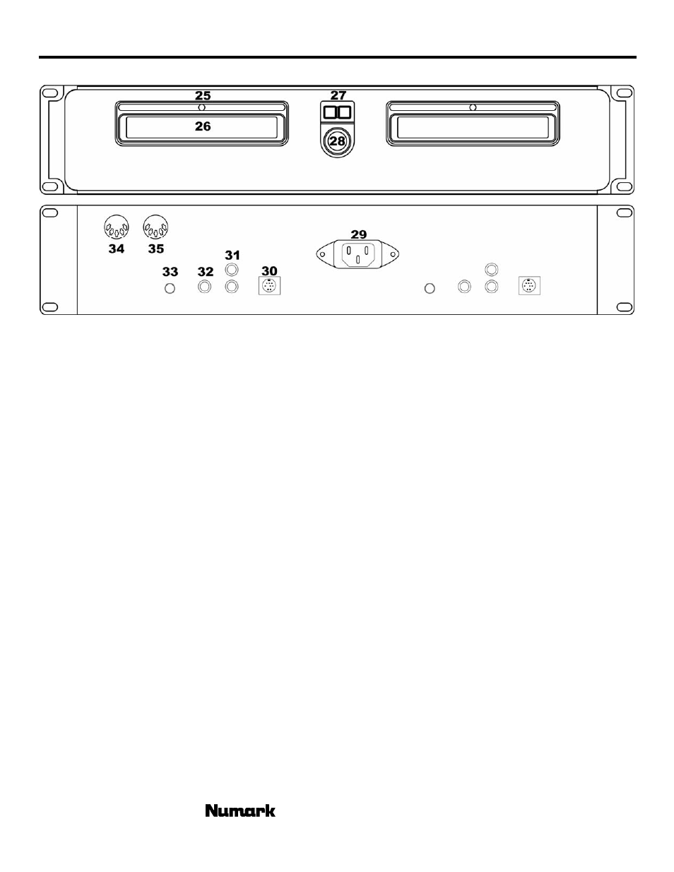 Cdn90, Main unit features | Numark Industries CDN90 User Manual | Page 7 / 24