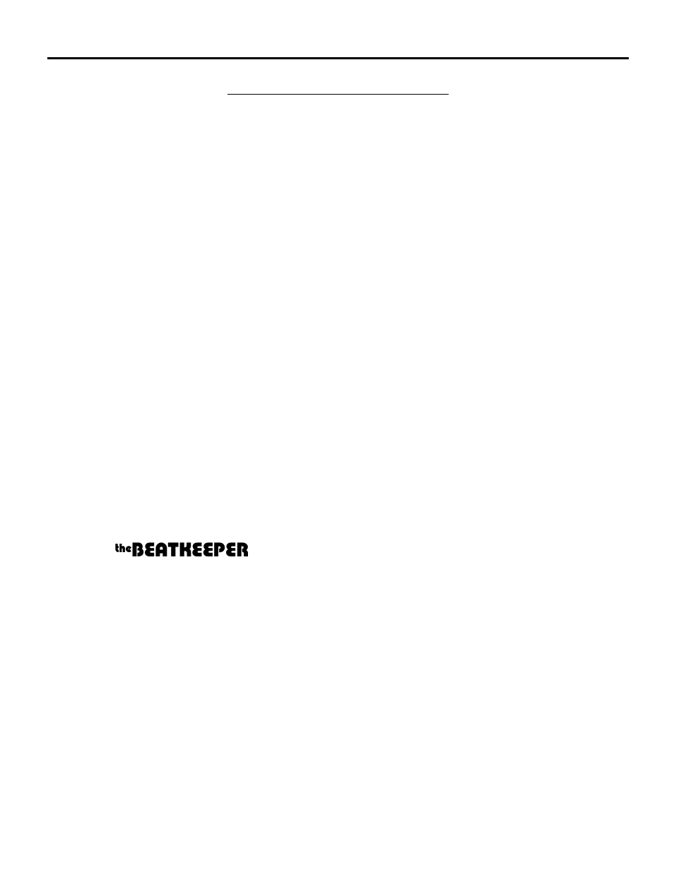 Beatkeeper, Features | Numark Industries DM 1835X User Manual | Page 5 / 20