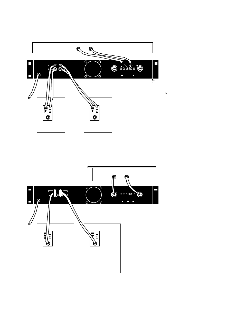 Hook up #1, Hook up #2, Home studio reference amplifier | Mobile dj stereo pa, Reference monitors numark amplifier mixer power, Speakers numark amplifier numark mixer power | Numark Industries SA3000 User Manual | Page 12 / 16