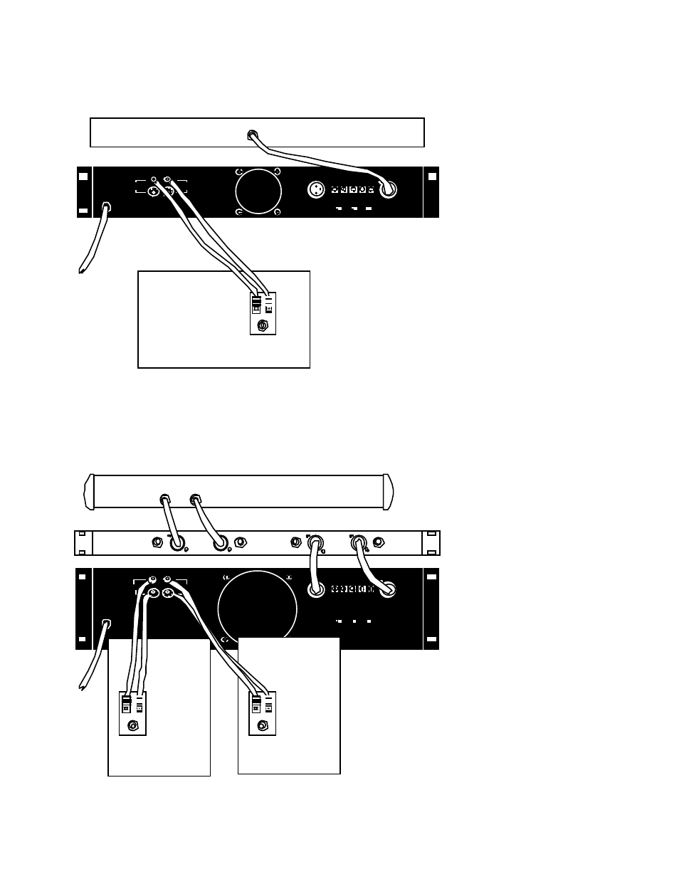Hook up #3, Hook up #4, Monitor amplifier (in bridged mono) | Stereo pa system, Monitor speaker numark amplifier mixer power | Numark Industries SA3000 User Manual | Page 13 / 16
